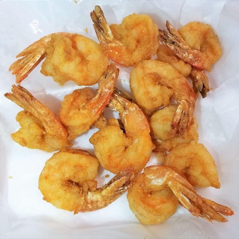 17. Fried Large Shrimp(12)