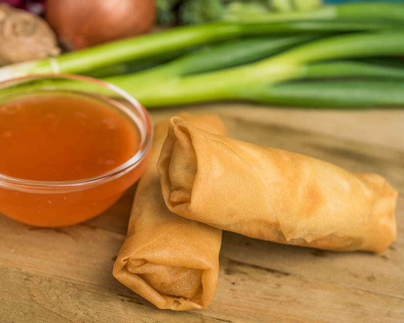 4. Vegetable Spring Rolls(2)