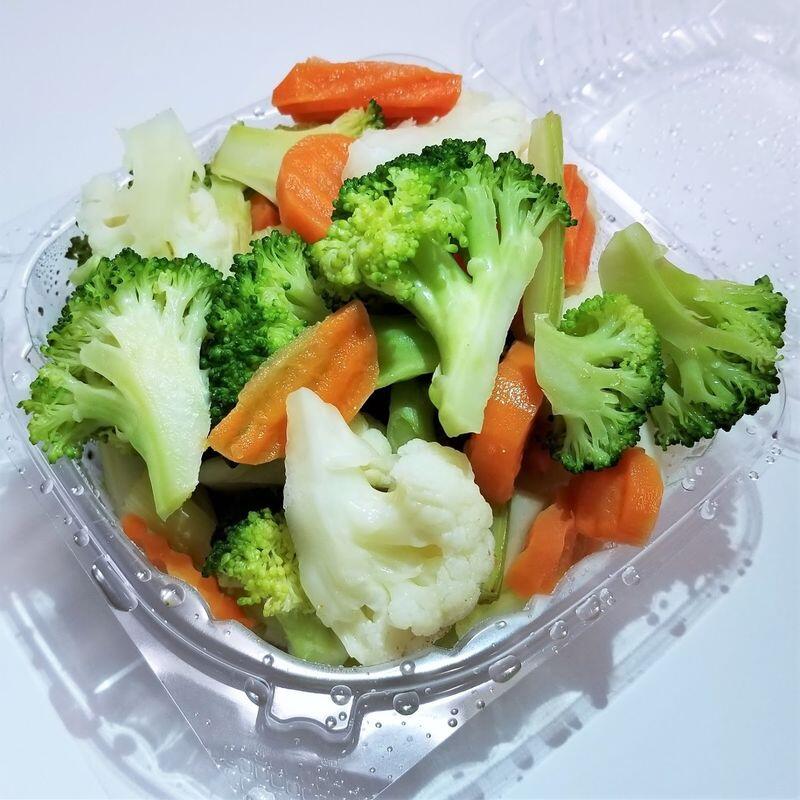 5. Steamed Vegetables With Ranch Dressing